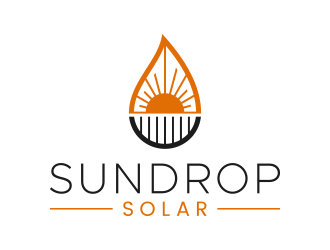 Sundrop Solar logo design by lexipej