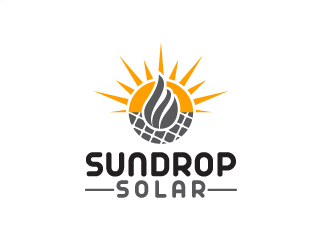 Sundrop Solar logo design by aryamaity