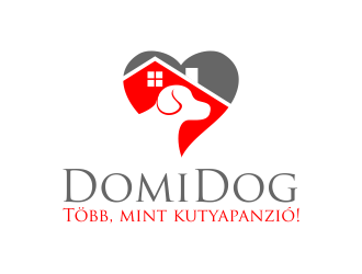 DomiDog - Több, mint kutyapanzió! logo design by ingepro