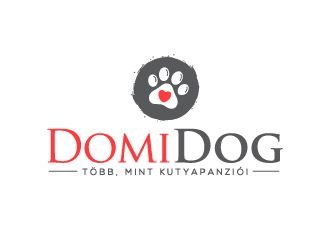 DomiDog - Több, mint kutyapanzió! logo design by Lovoos