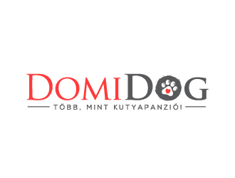DomiDog - Több, mint kutyapanzió! logo design by Lovoos