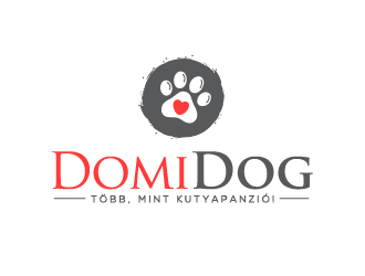 DomiDog - Több, mint kutyapanzió! logo design by Lovoos