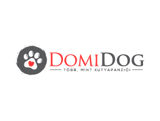 DomiDog - Több, mint kutyapanzió! logo design by Lovoos