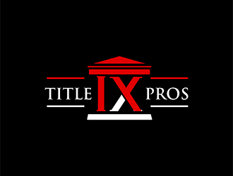 Title IX Pros logo design by enzidesign