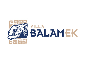 Villa Balam Ek logo design by Juce