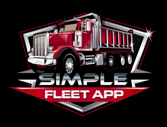 Simple Fleet App logo design by Suvendu