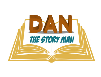 Dan the Story Man logo design by AamirKhan