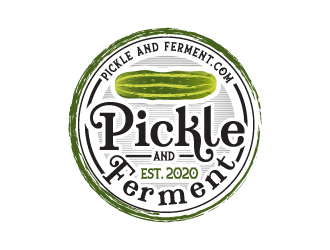 Pickle and Ferment logo design by LucidSketch