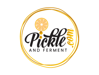 Pickle and Ferment logo design by aryamaity