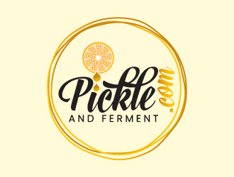 Pickle and Ferment logo design by aryamaity