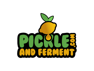Pickle and Ferment logo design by aryamaity