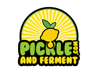 Pickle and Ferment logo design by aryamaity