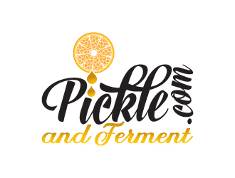 Pickle and Ferment logo design by aryamaity