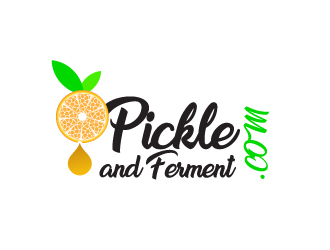 Pickle and Ferment logo design by aryamaity