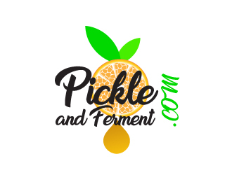 Pickle and Ferment logo design by aryamaity