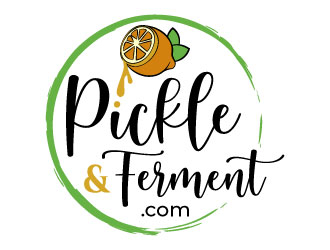 Pickle and Ferment logo design by MonkDesign