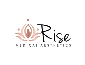 Rise Medical Aesthetics logo design by oke2angconcept