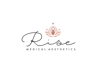Rise Medical Aesthetics logo design by oke2angconcept