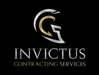 Invictus Contracting Services logo design by Gopil