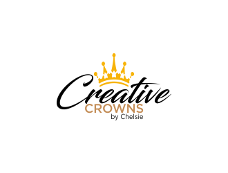 Creative Crowns by Chelsie logo design by MUNAROH