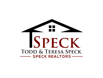 T Speck - Todd & Teresa Speck - Speck Realtors logo design by KDesigns