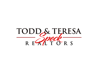 T Speck - Todd & Teresa Speck - Speck Realtors logo design by enzidesign