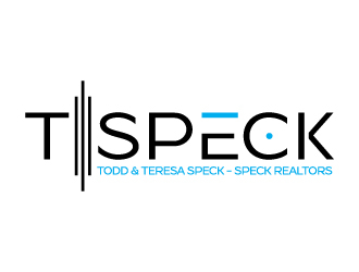 T Speck - Todd & Teresa Speck - Speck Realtors logo design by Aelius