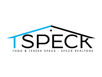 T Speck - Todd & Teresa Speck - Speck Realtors logo design by Aelius