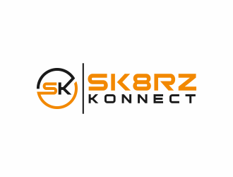 Sk8rz Konnect  logo design by y7ce