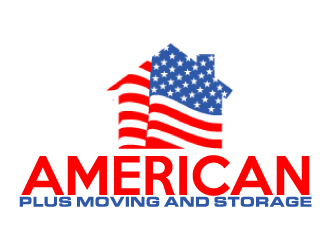 American Plus Moving and Storage  logo design by AamirKhan