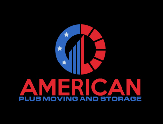 American Plus Moving and Storage  logo design by AamirKhan