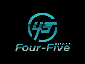 Spring Four-Five logo design by ageseulopi
