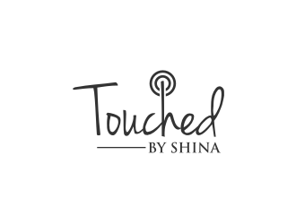 Touched By Shina logo design by bombers