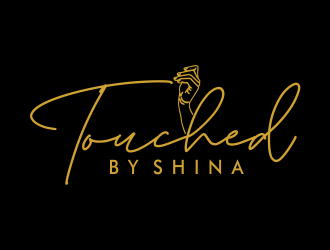 Touched By Shina logo design by cikiyunn