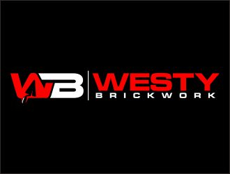 Westy brickwork logo design by josephira