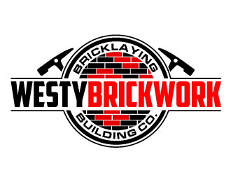 Westy brickwork logo design by AamirKhan