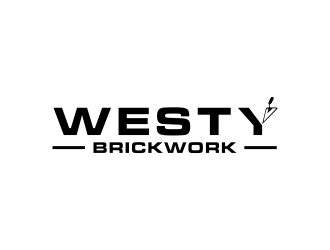 Westy brickwork logo design by GassPoll