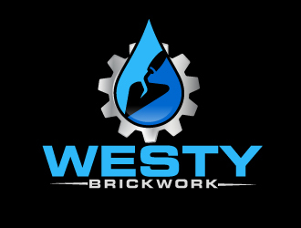 Westy brickwork logo design by AamirKhan