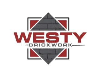 Westy brickwork logo design by AamirKhan