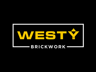 Westy brickwork logo design by DuckOn