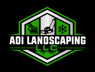 ADI Landscaping LLC logo design by AamirKhan