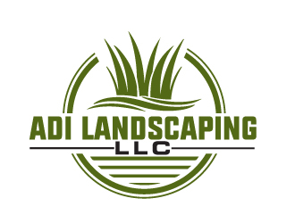 ADI Landscaping LLC logo design by AamirKhan