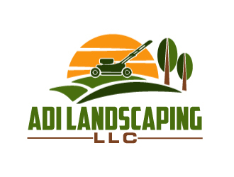 ADI Landscaping LLC logo design by AamirKhan