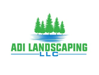 ADI Landscaping LLC logo design by AamirKhan