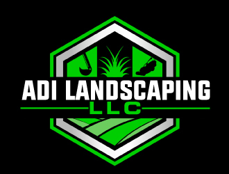 ADI Landscaping LLC logo design by AamirKhan
