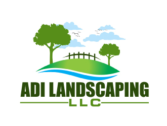 ADI Landscaping LLC logo design by AamirKhan