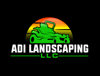 ADI Landscaping LLC logo design by AamirKhan