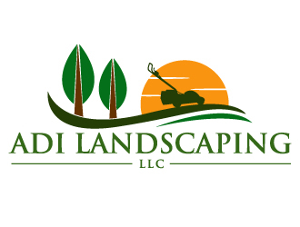 ADI Landscaping LLC logo design by AamirKhan