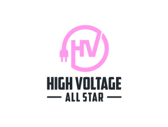 High Voltage All Star logo design by Garmos