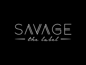 Savage the label  logo design by GassPoll